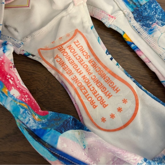 Colorful Abstract Kids Bikini Bottom Youth Girl 14 NWT - Picture 8 of 8